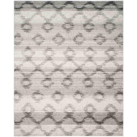 Safavieh Adirondack Power Loomed Accent Area Rug Silver & Charcoal - 2 ft.-6 in. x 4 ft. ADR106P-24